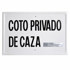 Tablilla de Caza: Coto Privado de Caza (España) 50x33