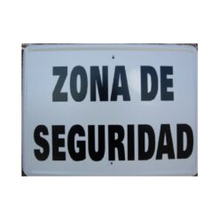 Tablilla de Primer Orden ZONA DE SEGURIDAD 1