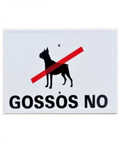 Tablilla Gossos No 30x20