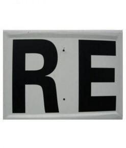 Tablilla R E (Aragón) 30x20