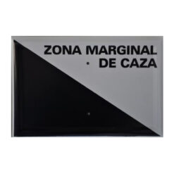 Tablilla Zona Marginal de Caza (C. Valenciana) 30x20