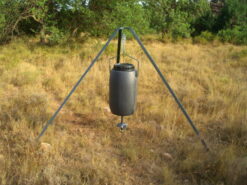 Trípode con enganche