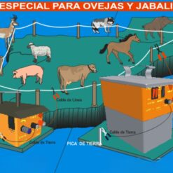 Pastores eléctricos: paquete jabalí