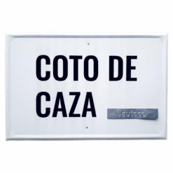 Tablilla Coto de Caza   (Castilla y León) 50x33